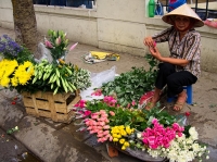 Flower seller