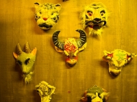 Ethnic masks at the Museum of Ethnology