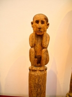 Wooden statue
