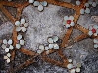 Closeup of the details in the Ngyuen Citadel 