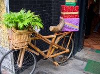 Decorative(?) bicycle in Hoi An