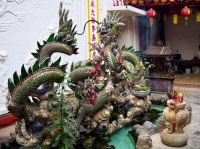 Statue in a Chinese Meeting House in Hoi An