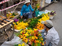 Flower sellers in Hoi An