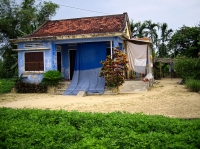 House off of the main strip in Hue