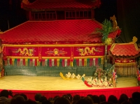Water puppet theater