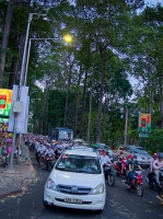 Traffic in Saigon