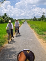 School boys heading home for the day